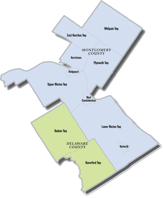 Map of Pennsylvania's 17th State Senatorial District